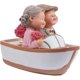 thumbnail image 1 of Loving Elderly Couple Old Married Resin Statues Miniature Valentines Day for Home Decor ( Yacht ), 1 of 5