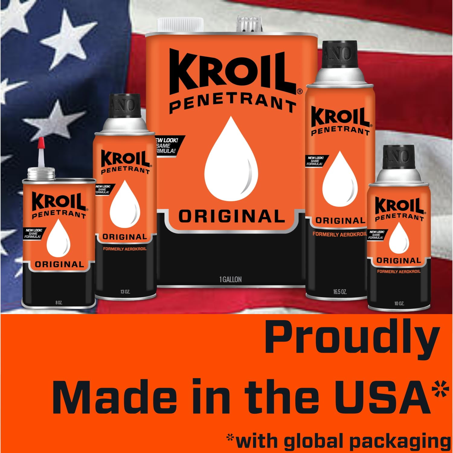 Kroil Original Penetrating Oil (Aerosol Spray-10oz Can-Case of 4