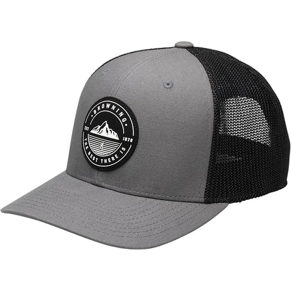 Browning Mens South Slope Hat Charcoal