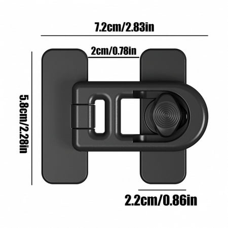 1/2Pcs Home Refrigerator Lock Fridge Freezer Door Catch Lock Toddler Kids Child Oven Cabinet Safety Lock For Baby Safety Lock