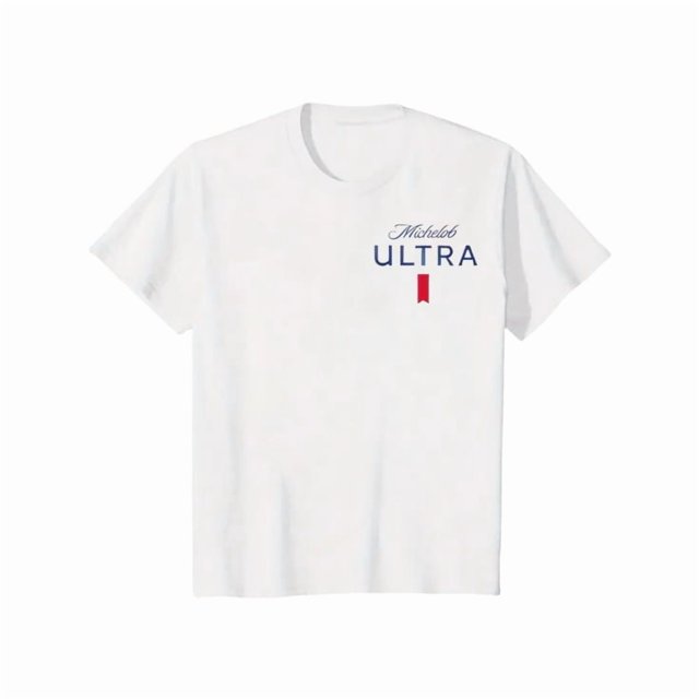 Camiseta de golf Michelob Ultra, camiseta de dos caras para hombre, regalo para hombre
