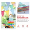 thumbnail image 3 of Shisuyan Triangle Flags Bunting Multi Colored 12 Flags Per Set 157.20x6.68in, 3 of 9