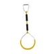 thumbnail image 3 of Anillos de entrenamiento de fuerza Anillo de gimnasia para niños Accesorios deportivos versátiles Amarillo, 3 of 9