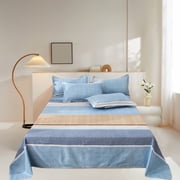 Qiweii Home Queen Sheet Set - Ultra-Soft Microfiber Bed Sheets - Double Brushed - Deep Pockets - Easy Fit - 3 Piece Set - Bedding Sheets, Pillowcases