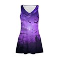 thumbnail image 4 of Summer Dress for Women,Dress for Women,Womens Summer Fashion Printing Pocket Sleeveless V-Neck Dress,Womens Summer Dress,Womens Summer Dress, 4 of 5