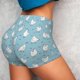 thumbnail image 4 of Fotbe Funny Chicken Shorts Sin Costuras – Shorts Deportivos de Cintura Alta para Mujer, Elásticos para Gimnasio, Yoga, Running o Ciclismo-X-Large, 4 of 8