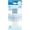 Dr. Brown's Natural Flow Reusable Baby Bottle Vent & Reservoir Cleaning Bristle Brush, Blue, 4 Pack