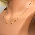 thumbnail image 2 of Kingsglen 18K Solid Gold Chain with Spring Clasp/ 18K Solid Gold Twist Rope Chain Necklace/ Gift For Her, 2 of 10