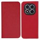 thumbnail image 1 of For Xiaomi Redmi Note 14 Pro 5G Case Cross Texture Leather Phone Cover Hidden Magnetic - Black, 1 of 5