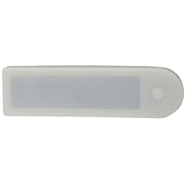 Sonducket Cubierta del tablero Suministro de scooter multicolor Vista clara Exquisitas cubiertas impermeables Artesanía Tapa de silicona azul Patinetes eléctricos blanco