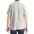thumbnail image 3 of Whiskey and Oak Classic Fit Short Sleeve Polo Shirts for Men (Heather Grey, XXX-Large), 3 of 3