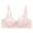 Pink, variant on Womens Bras Lace Floral Sheer Tapered Bralette with Adjustable Straps Triangle See Thru V Neck Underwire Unpadded Bra Fashion Beige 38