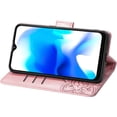 thumbnail image 4 of for Blackview A80S Wallet Case for Women,3D Butterfly PU Leather Shell with Credit Card Slots Case Cover for Blackview A80/A80S Rhinestone Rose Gold, 4 of 12