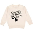 thumbnail image 2 of Inktastic Someone in Michigan Loves Me Toddler Sweatshirt, 2 of 4