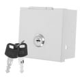 thumbnail image 6 of Soimiss Weatherproof Electrical Box Socket Protection Box Light Grey Lockable Outdoor Use 1Pack, 6 of 8