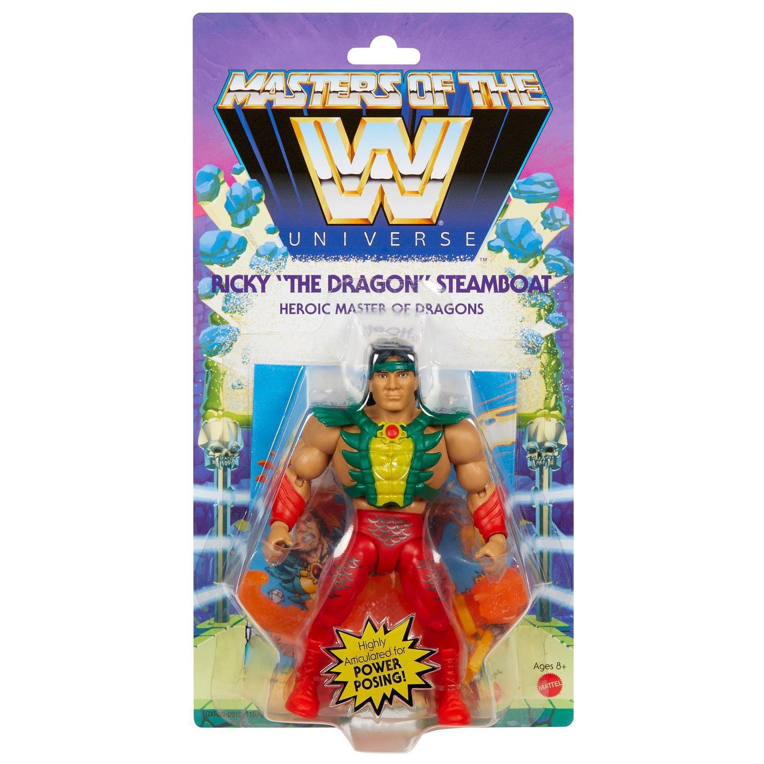 WWE Masters of the WWE Universe Ricky "The Dragon" Steamboat Action Figure