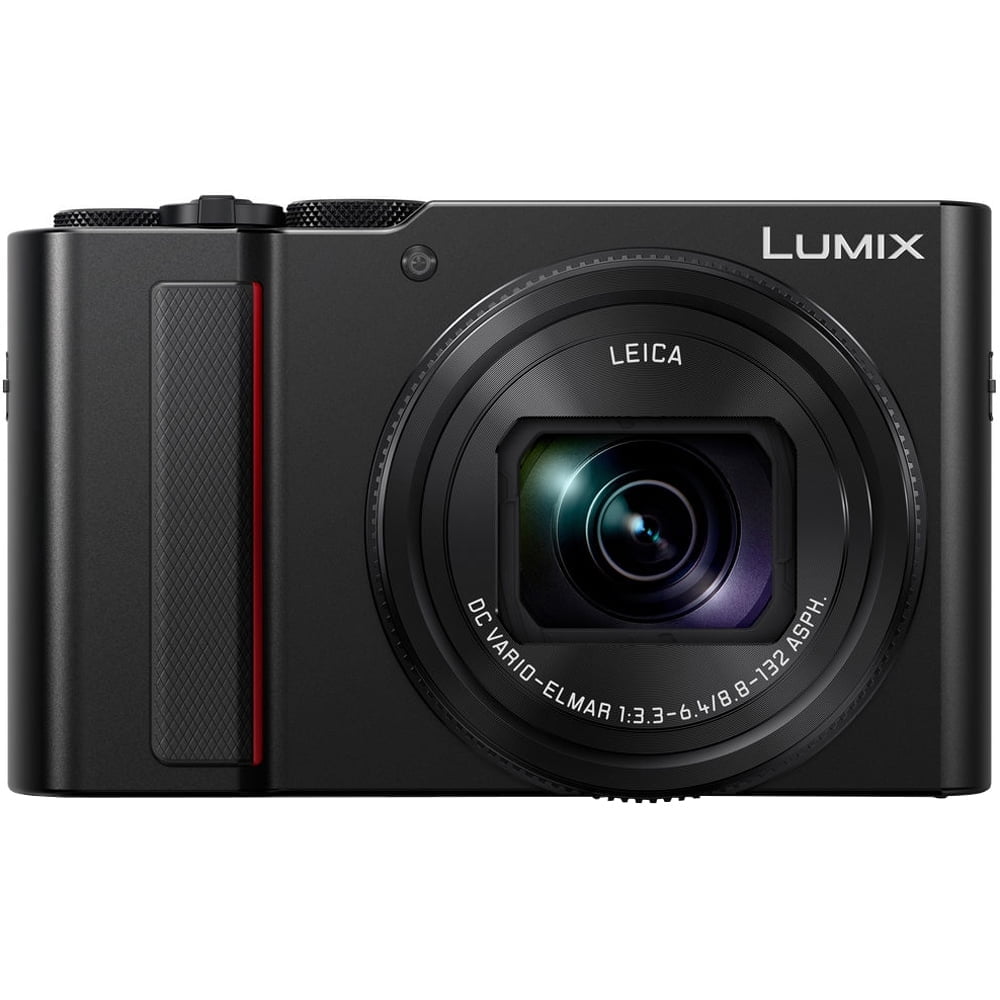 Open Box Panasonic LUMIX ZS200D 4K Digital Camera, 20.1MP 1-Inch Sensor, 15X Leica DC Vario-Elmar Lens, F3.3-6.4 Aperture, Wi-Fi, Hybrid O.I.S. Stabilization, 3-Inch LCD, DC-ZS200DK (Black) -