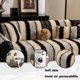 thumbnail image 5 of Cojín de Sofá de Punto Grueso, 70 X 150 Cm | Cojín de Asiento Cálido, Suave y Antideslizante para Otoño E Invierno | Costuras Reforzadas Duraderas | Color Negro, Gris, Café y Naranja | Ideal para Sil, 5 of 6