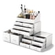 thumbnail image 1 of Organizador de maquillaje y cosméticos READAEER con cajones de almacenamiento (blanco), 1 of 8