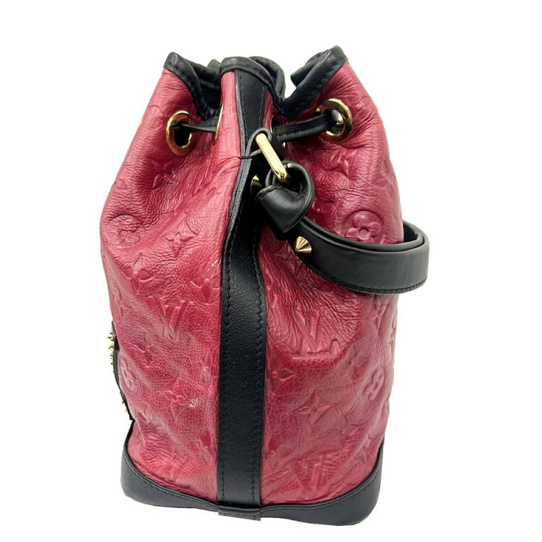 USED Louis Vuitton Classic Monogram Red NeoNoe Shoulder Bag