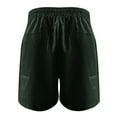 thumbnail image 5 of Savings Clearance 2025! asdoklhq 2025 Summer Fall Shorts for Women Clearance $5, Womens Plus size Women's Loose Wide Leg Pants High Waist Straight Pants Casual Cotton Linen Shorts, 5 of 5