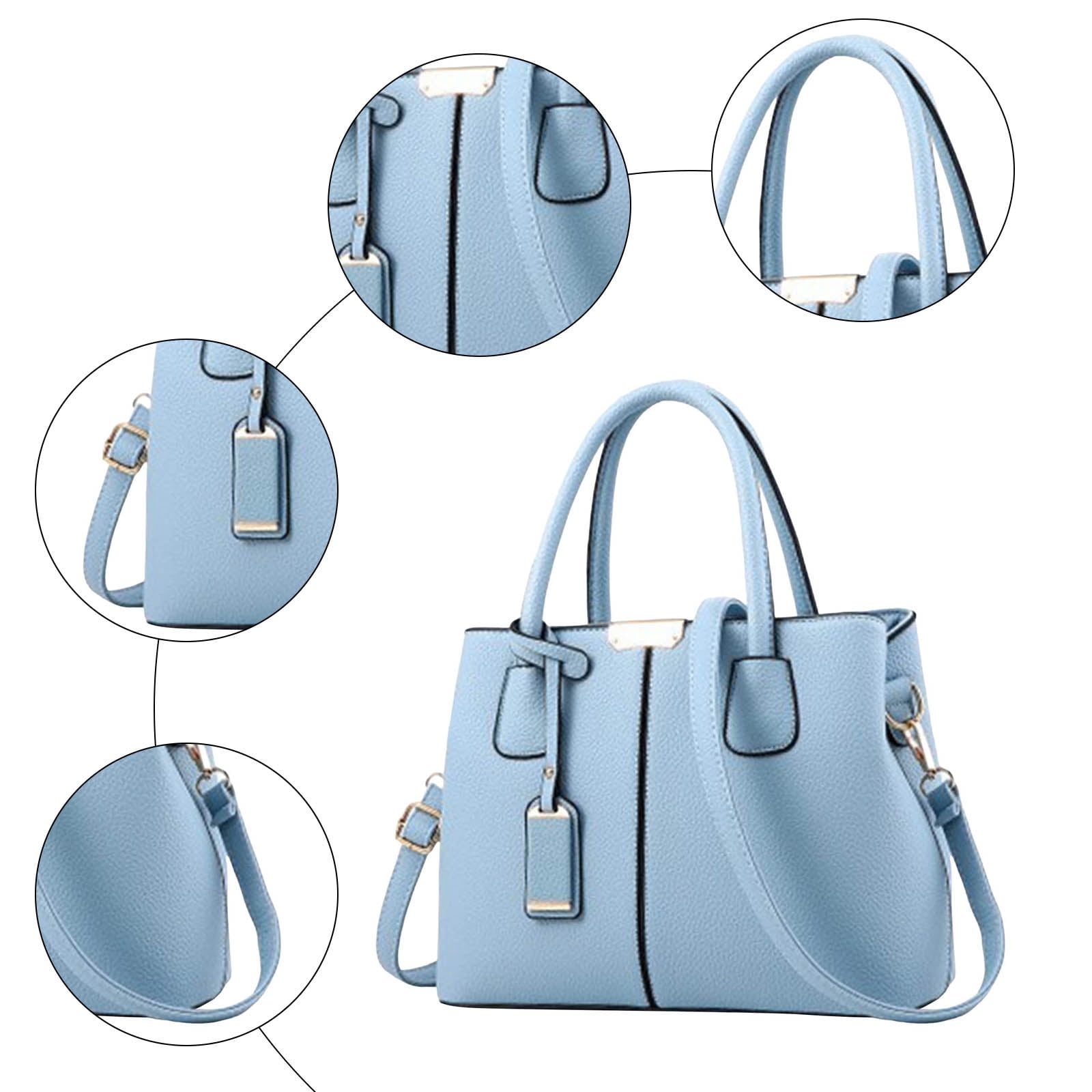 STYLAGO Women's Handbags Fashion Leather Handbags Purses for Women Tote Bag Shoulder Bag Top Handle Satchel