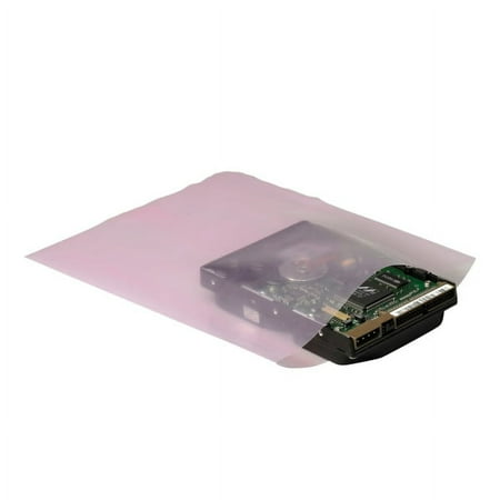 Box Partners PBAS8536 15 in. x 18 in.- 6 Mil Anti-Static Flat Poly Bags- 500