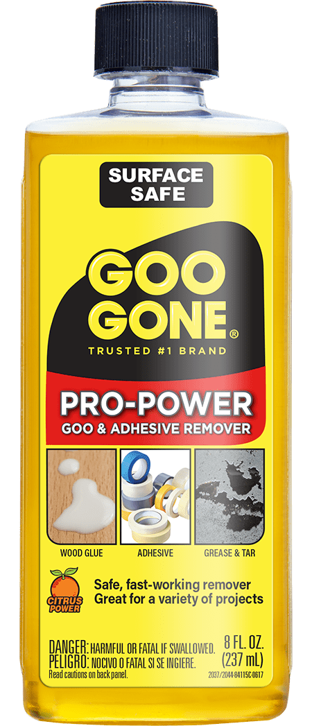 Goo Gone Pro-Power Goo and Adhesive Remover, 8 Ounce