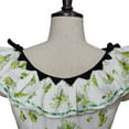 thumbnail image 4 of Gone with the Wind Scarlett Dress Cute Green Floral Southern Dress Gown, 4 of 10
