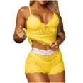 thumbnail image 1 of Birdeem Ensemble de Pyjama Aguichant en Dentelle avec Nœud pour Femmes, 1 of 12