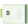 thumbnail image 2 of Designer Greetings Blue and Green Striped Egg Photo with Foil Border on Blue Die Cut Grandson and Wife Easter Card, 2 of 2