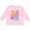 AD-Pink, variant on Inktastic Nana and Pops Love Me Retro Flowered Girls Long Sleeve Toddler T-Shirt