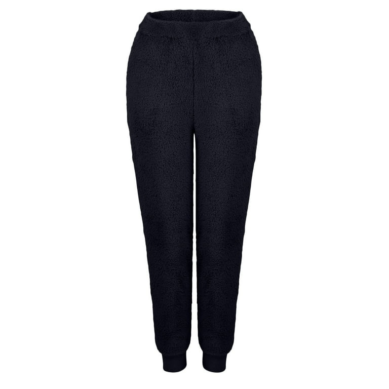 MRULIC pants for women Women's Casual Pajamas Set Soft Warm Fleece  Sweatersuit Sets Warm Zippper Top Sport Pant Suit For WinterWomen Pajama  Sets Blue + XL 