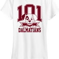 thumbnail image 3 of 101 Dalmatians - Collegiate - Women's Short Sleeve Graphic T-Shirt, 3 of 5