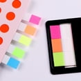 thumbnail image 4 of Label Stickers For Creative Projects, Clear Writing Effect Index Tabs, 300 Pcs Repositionable Book Tabs In Vibrant Fluorescent Transparent Colors, Page Markers For Document Highlighting, 4 of 8