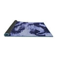thumbnail image 2 of Ahgly Company Indoor Rectangle Abstract Blue Modern Area Rugs, 4' x 6', 2 of 4