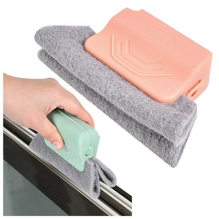 

2PC Cleaning Creative Groove Cleaning Brush Window Door Track Cleaning Brush Cleaning Supplies Cleaner Cleaners