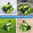 thumbnail image 3 of Coche Rc Acrobacias 360° Juguete Recargable Para Niños Carro De Control Remoto Xtellar verde, 3 of 4