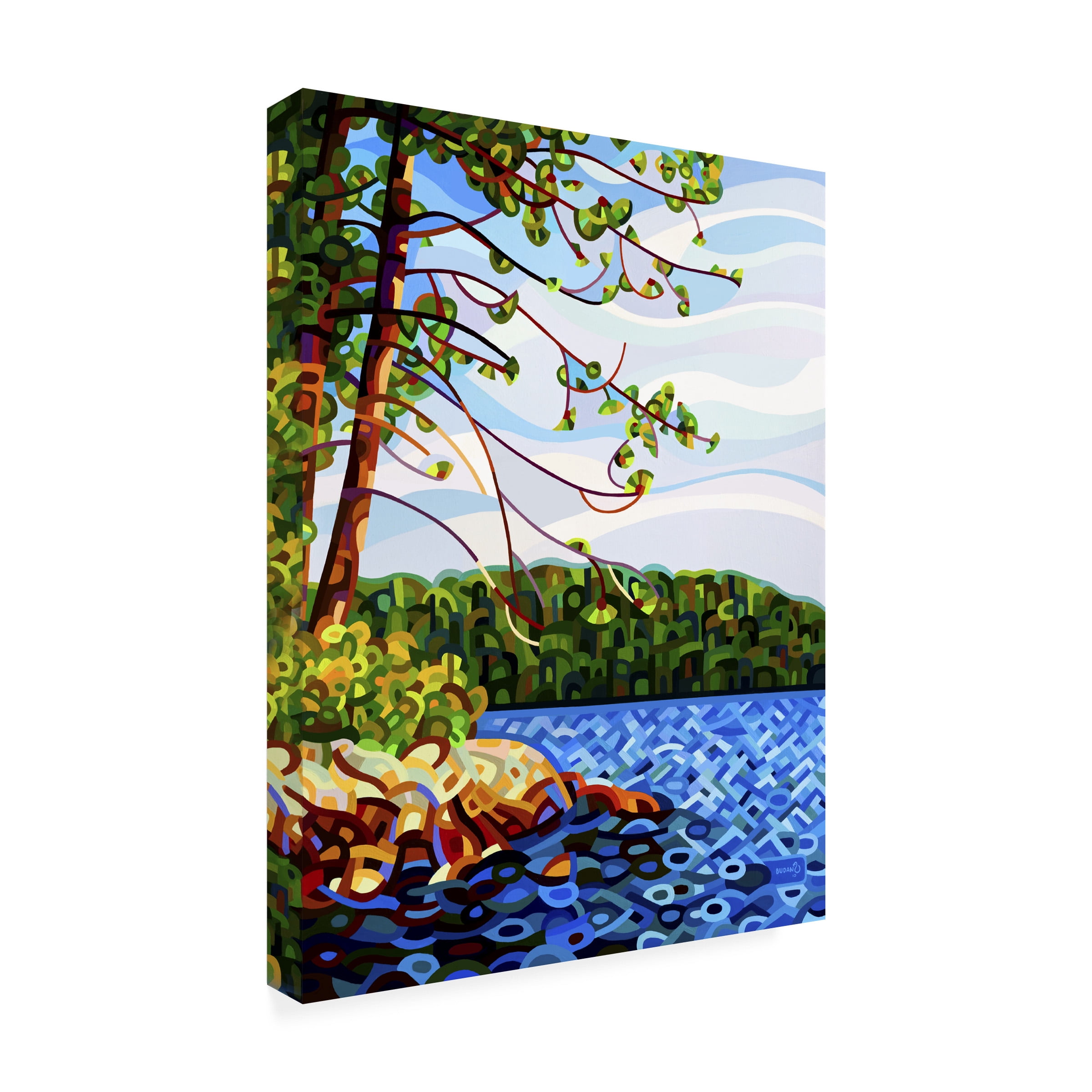 Mandy Budan 'View From Mazengah' Canvas Art