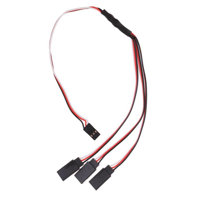 1x 5pcs 150mm Y Type Extended Line Extension Lead Wire Cable for Futaba Jr K7s1 for sale online 