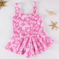 thumbnail image 7 of HULKLIFE 1-9Y Baby Girl One Piece Swimsuit Floral Print Swimwear Dress Sunsuit Summer Beachwear Outfit(Random）, 7 of 7