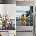 thumbnail image 5 of Monkey Bridge Houses Dishwasher Magnetic Covers Magnet Sticker Kitchen Decor Dishwasher Refrigerator Front Door Covers Decorative Magnetic 23" x 26", 5 of 5