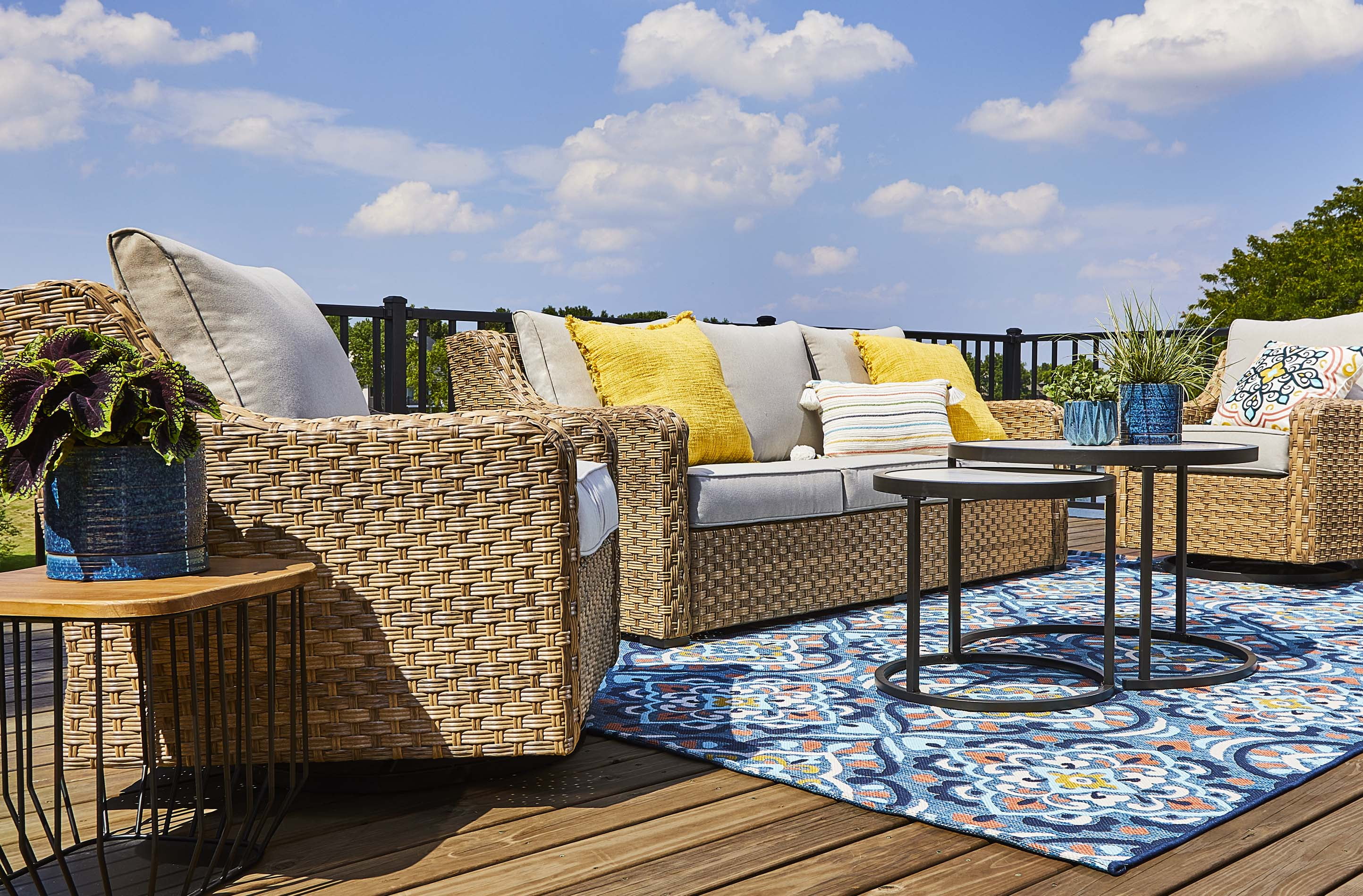better homes and gardens river oaks ottoman