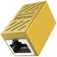 thumbnail image 2 of Adaptador RJ45 LinkFusionYellow 1 Pza Acoplador RJ45 Hasta 1000Mbps Interior Amarillo Plástico y Metal, 2 of 2