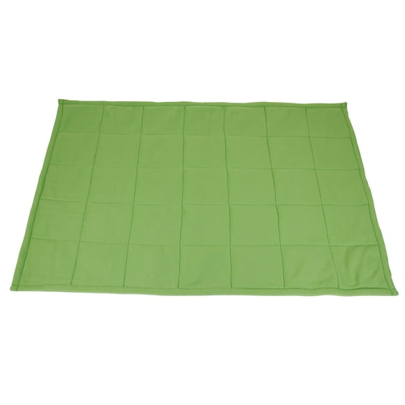 Cobija pesada Abilitations, forro polar LG, 5 kg, color verde