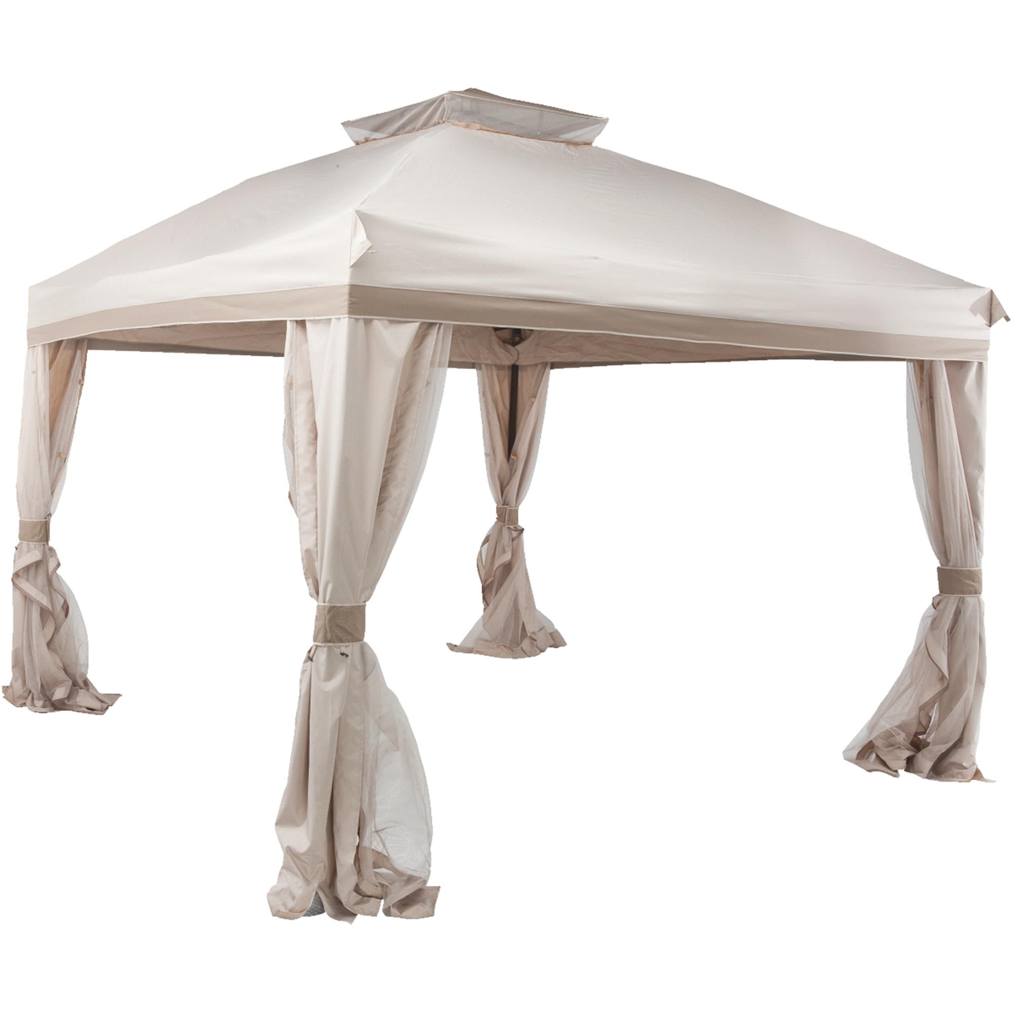 Pacific Casual Pitched Roof Style Gazebo - Walmart.com - Walmart.com