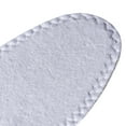 thumbnail image 3 of HappyStep® 2-Pair White Cotton Terry Cloth Barefoot Insoles, Maximum Sweat Absorption, Washable and Reusable (Choose Your Own Size), 3 of 8