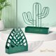 thumbnail image 1 of piezas (verde) Soporte de espiral para mosquitos de metal Quemador en espiral creativo para mosquitos Soporte para incienso en espiral antimosquitos Hojas de cactus para el hogar, oficina, hotel, cent, 1 of 5