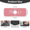 thumbnail image 2 of Pofeuu Happy Mother's Day Print Splash Guard for Sink Faucet Sink Gadgets-Splash Guard Behind Faucet Drip Catcher for Kitchen, Bathroom,Sink Mat, 2 of 7
