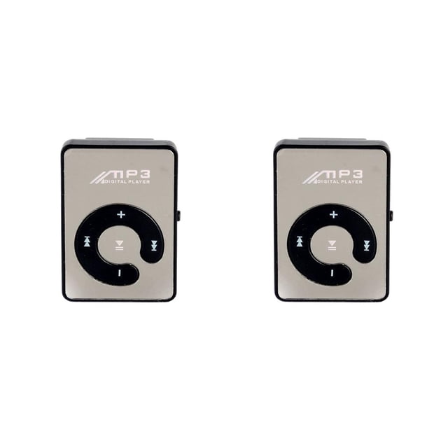 Reproductor de MP3 Mini Seitruly Portátil Recargable Color Negro
